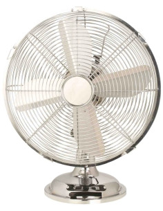 VENTILATORE DA TAVOLO IN METALLO ⌀ 30cm - UTENSILI STORE