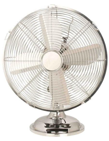 VENTILATORE DA TAVOLO IN METALLO ⌀ 30cm - UTENSILI STORE
